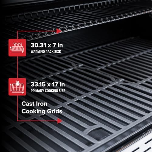 Nexgrill Deluxe 6-Burner Natural Gas Grill, Side Burner and Griddle Insert - Image 3