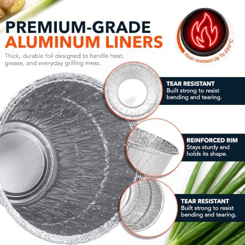 Linda's Essentials 20 Pack Traeger Grease Bucket Liner, Replacement Traeger Drip Bucket Liners for Pellet Grill Smoker Grease Bucket, Compatible with Pro Series 575/780 - Image 5