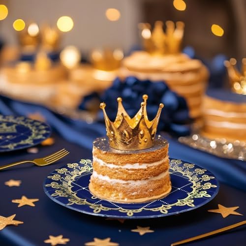 Prince Party Decorations - Prince Party Plates and Napkins for Kids Birthday Party, Serves 40 Guests - Image 5