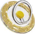 Magnetic Phone Ring Holder for MagSafe, Glitter, Yellow-Gold by DATIMIRA