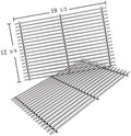 SG528(2-Pack) 19 1/2" 18 Cross rods Stainless Steel Cooking Grates for Weber Genesis E-310 E-320 E-330 S-310 S-320 S-330 EP-320 ESP-310 ESP-320 Gas Grills,DCS and Uniflame Gas Grill Models by Htanch