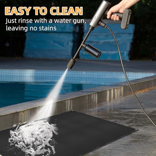 Under Grill Mat for Outdoor Grilling, 90 x 48 inches Double-Sided Fireproof Waterproof BBQ Protector for Deck and Patio Under Grill Mat for Outdoor BBQ - Image 6