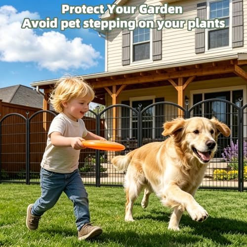 Decorative Garden Fence, 48in (H) x 18ft(L) No Dig Fence - Image 2