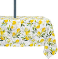 Outdoor Tablecloth with Umbrella Hole Lemon Print Outdoor Table Cover, Windproof & Easy Install Patio Tablecloth for Picnic, Garden, Backyard & Summer Parties 60 x 102 in by Rodvnyh