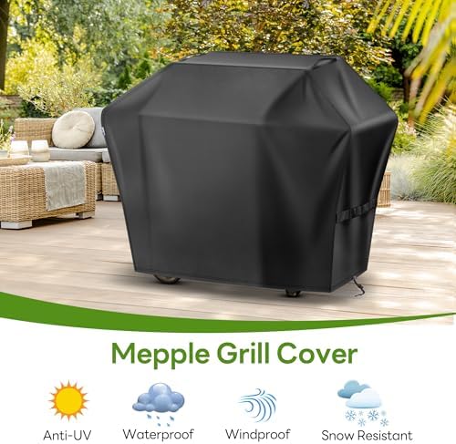 65 Inch Grill Cover for Outdoor Grill,Waterproof,Anti-UV&Fade Protection - Image 6