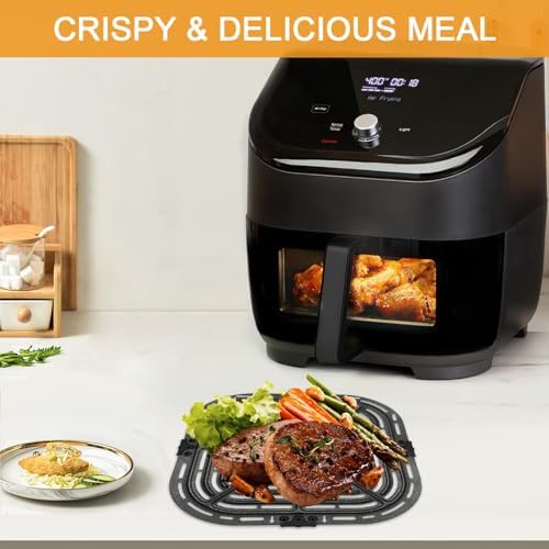 GWY Air Fryer Accessories for Instant Vortex Plus 6QT Instant Pot Vortex Plus 6QT Clear Cook Air Fryer, Original Air Fryer Replacement Tray Grill Pan Plate Crisper Plate Rack Parts - Image 7