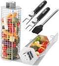 Grill Baskets Set, 2 PCS Stainless Steel Grill Baskets by Unknown