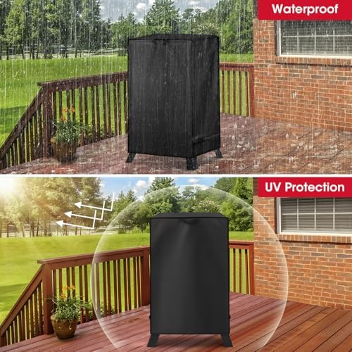 Unicook 40 Inch Electric Smoker Cover Waterproof, 28" W x 22" D x 39" H - Image 6