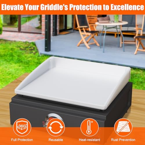 Silicone Griddle Mat Cover for Blackstone - 17 Inch True All-Encompassing Coverage Heavy Duty Food Grade Grill Buddy Mat, All Season Cooking Surface Protective Cover - Image 4