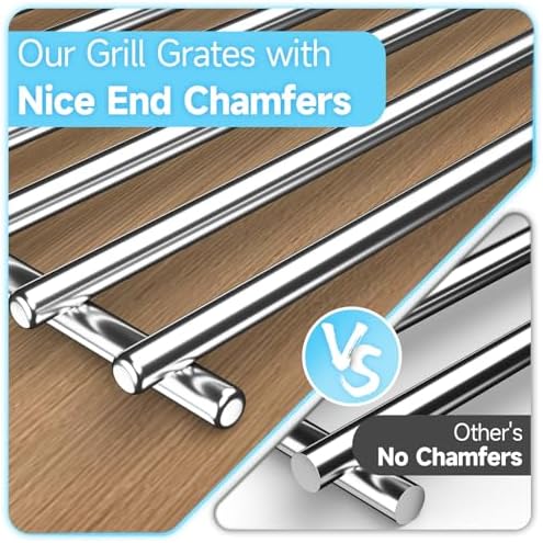 4pcs Stainless Steel Grill Grates for Bull etc., 19.25" x 30'' - Image 3