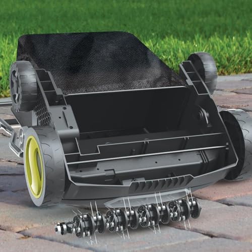 Sun Joe Corded Dethatcher & Scarifier with 13.2-Gal Bag, AJ808E - Image 7