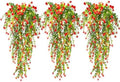 RECUTMS Vine Plant Fake Fern Plants Fall Faux Artificial Hanging Vines 3Pcs by RECUTMS