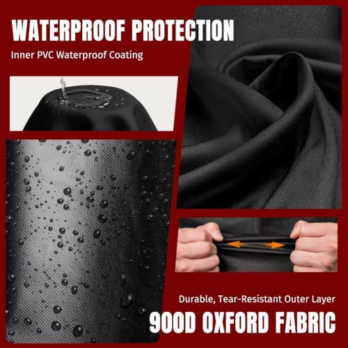 SHINESTAR Grill Cover for Pit Boss Austin XL&Rancher XL, 900D Oxford Fabric - Image 4