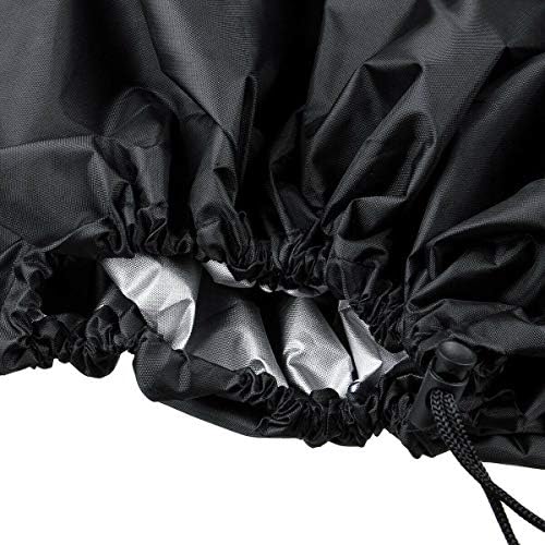 Waterproof Grill Cover for Cuisinart CCG190RB Portable Charcoal,Waterproof Grill Cover for Weber 10020 Smokey Joe 14-Inch Portable Grill Windproof Snow Dust Protection - Image 5
