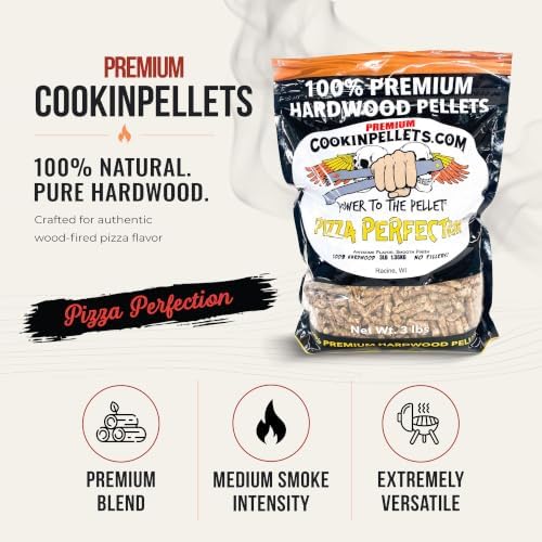 CookinPellets Premium Pizza Perfection Hardwood Smoking Pellet, 3lb, 5-Pack - Image 3
