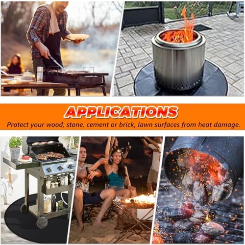 36" Fire Pit Mat for Solo Stove Bonfire - Image 7
