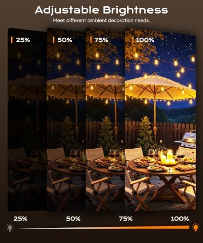 Outdoor String Lights, 150 FT Patio Lights for Outside - Image 5