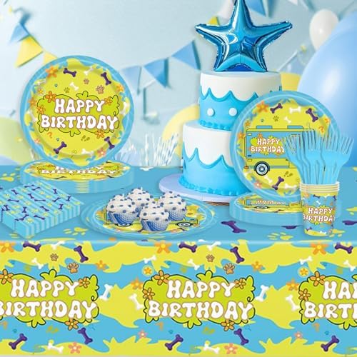 121PCS Cartoon Dog Party Decorations for 24 Guests - Image 6