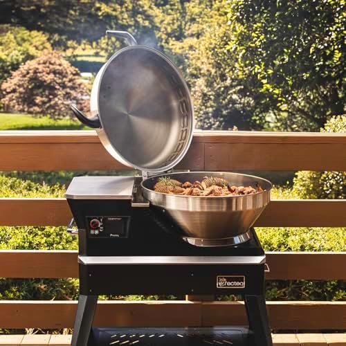 recteq Pellet Grill RT-380BD Bullseye Deluxe, WiFi Enabled Electric Pellet Smoker Grill, BBQ Outdoor, Smoke, Sear, and More - Image 5