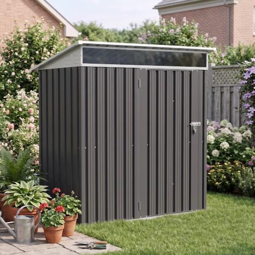 Vongrasig 5x3 FT Outdoor Storage Shed with Window & Lockable Door by Vongrasig