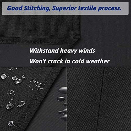 Utheer 600D Pellet Grill Cover for Traeger 34/Pro 780, Full-Length Fit - Image 6
