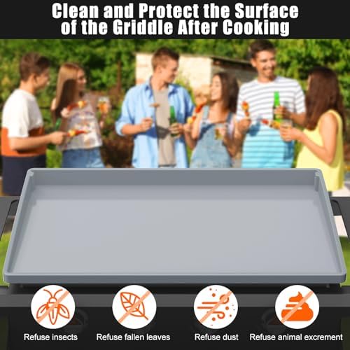 Silicone Griddle Mat Cover for Blackstone - 36 Inch True All-Encompassing Coverage Heavy Duty Food Grade Grill Buddy Mat, All Season Cooking Surface Protective Cover - Image 2