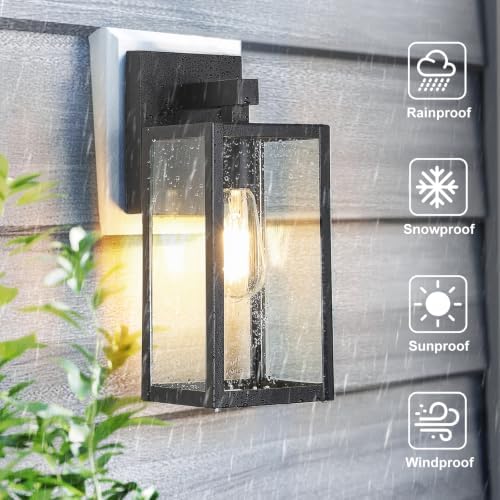 MAXvolador Outdoor Wall Light Fixtures, Exterior Waterproof Wall Lanterns - Image 4