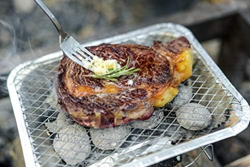 Disposable Charcoal Grill Ideal for Camping and Tailgate Parties -Pack of 2 Portable, Easy To Light, and Convenient charcoal grill Lasts 1.5 hours Grill Anytime, Anywhere - Image 6