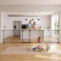 Mumeasy 150" Extra Wide Baby Gate, Play Yard Long Dog Gate for Doorways by Mumeasy-FocusonBabyPetSafetyGate