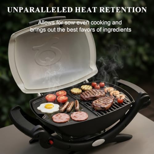 QuliMetal Cast Iron Griddle for Weber Q100, Q120, Q1000 and Q1200 - Image 6