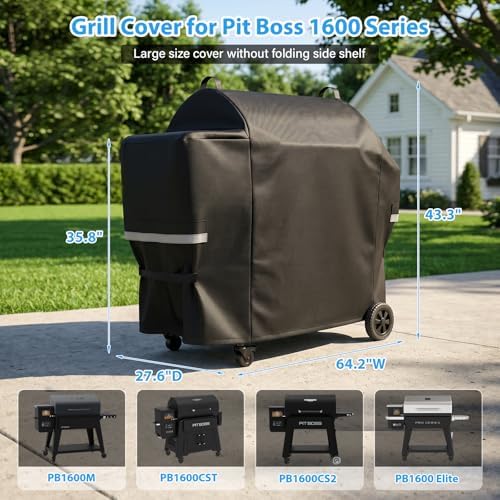 Utheer Grill Cover for Pit Boss Competition 1600 & Navigator 1600 Series - Image 2