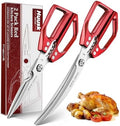 HUUSK Kitchen Shears Heavy Duty - Japanese Kitchen Scissors All Purpose by HuuskKnife