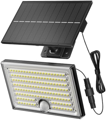 Mini Solar Outdoor Lights, 170 LED Solar Lights with 16.5 ft Cable by ONLYWIN