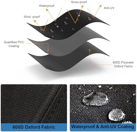 62" Grill Cover for Char-Broil Performance 3-4 Burner Gas Grill - Image 3