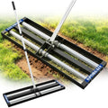 SporGain Lawn Leveling Rake 40"x10", Lawn Leveler with Aluminum Rollers by SporGain