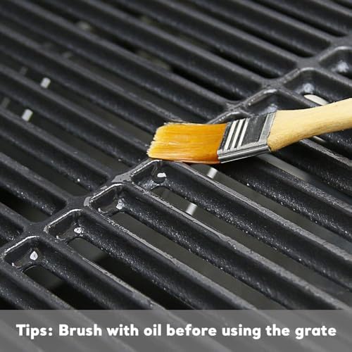 Uniflasy 15 inch Grates for Weber Spirit 200 Side Control for Weber Spirit Grill Grates 15 x 11 1/4 Spirit E/S 210 Spirit 500 Genesis Silver A for Weber Grill Grate 15" x 23" for Spirit Parts 7522 - Image 6