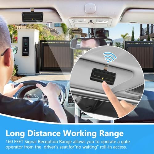 for Liftmaster 811LMX Gate Remote, Compatible with Liftmaster Gate Opener and 850LM 860LM Receiver, Replacement for Liftmaster 811LM Gate Opener Remote, Security+ 2.0, 12 Dip Switch, 4 Pack - Image 7
