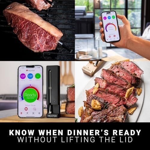 MEATER SE Wireless Smart Meat Thermometer, Black, Bluetooth, Grill & Oven - Image 2