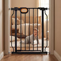 23.8-28.3 Inch Wide Small Narrow Baby Gate for Stairs by HOOOEN