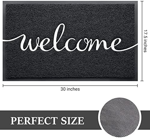 Door Mat Welcome Mat Floor Mat for Entryway, Patio, High Traffic Areas - Image 3