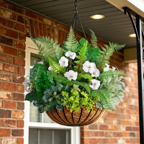 Hrobek Outdoor Faux Plants UV Resistant Fake Greenery for Outside Planter - Image 4
