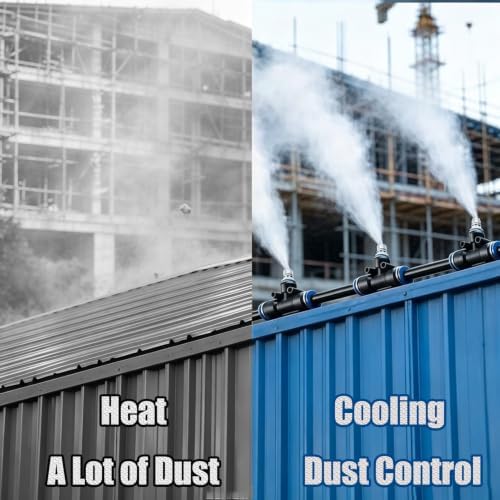Portable Outdoor Misting System for Patio/Construction Fence - Image 6