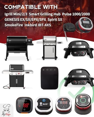4-Pack Meat Probes for Weber iGrill & Connect, 2.5mm Plug, ±1°C Accuracy - Image 2