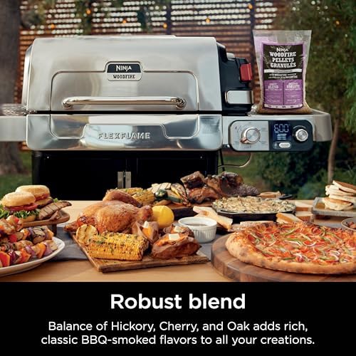 Ninja Woodfire Pellets, Robust Blend, 5-lb Bag, Real Wood, Ninja Compatible - Image 6