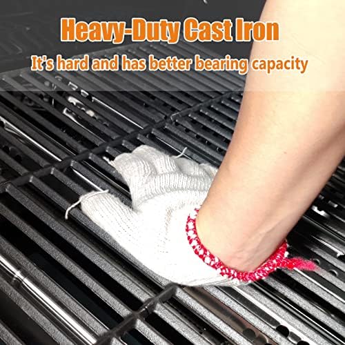 Hisencn 17-Inch Grill Grates for Char-Broil Performance 4-Burner Grills - Image 3