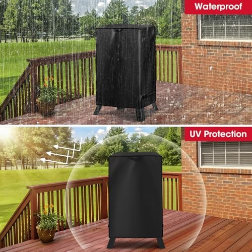 Unicook 40 Inch Electric Smoker Cover Waterproof, 25" W x 17" D x 39" H - Image 6
