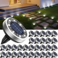 btfarm 30 Pack Solar Lights Outdoor Waterproof, 8 LED Solar Ground Lights by btfarmdecorativelighting
