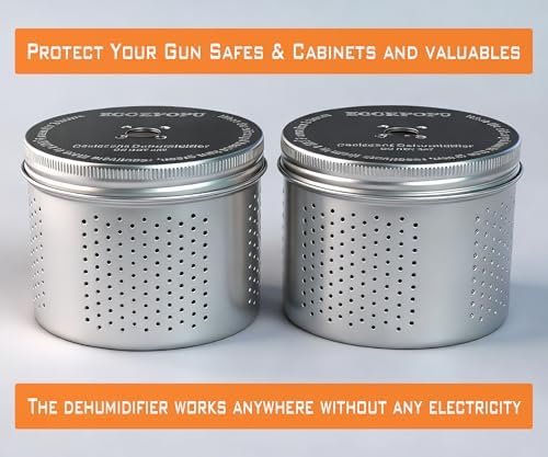Gun Safe Dehumidifier, Silica Gel Desiccant Canister(6 Units) - Image 4