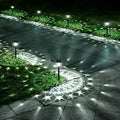 URAGO Super Bright Solar Lights Outdoor Waterproof-10 Pack, Dusk to Dawn Up to 12 Hrs Solar Powered Outdoor Pathway Garden Lights Auto On/Off, LED Landscape Lighting Decorative for Walkway Patio Yard by URAGO