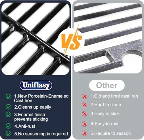 Uniflasy Spirit E210 Grill Replacement Parts for Weber 7635 7637 69785 Kit - Image 7